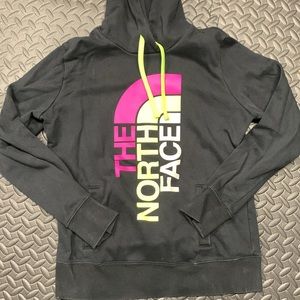North Face sweatshirt with hood